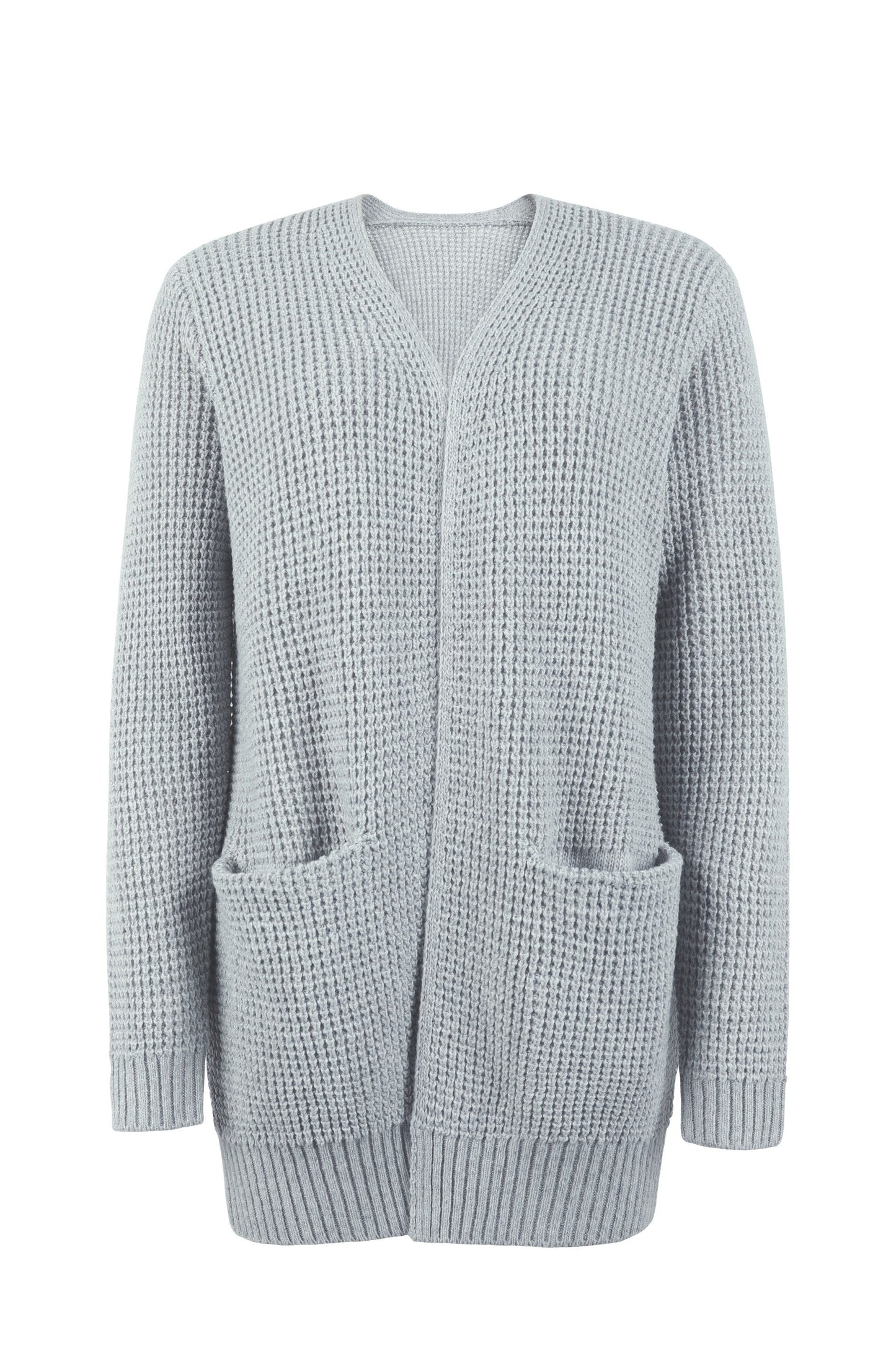 TIARA™ | Long Sleeve Knitted Cardigan With Pockets