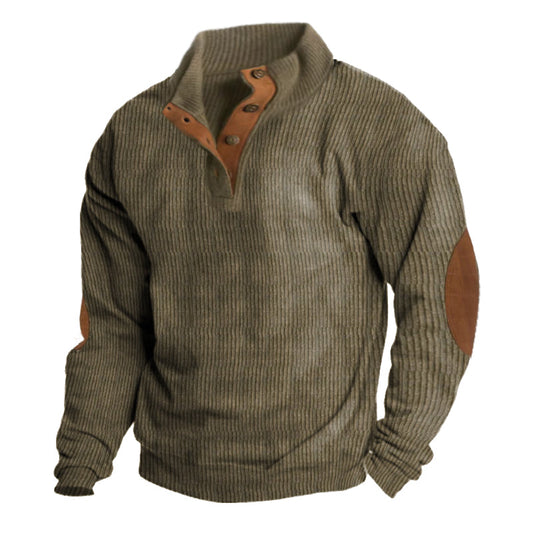 LACHMAN™ | Men's Ribbed Button Up Sweater