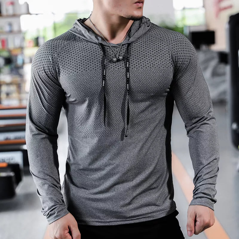 TITAN™ | Fitnes Long Sleeve Hoodie