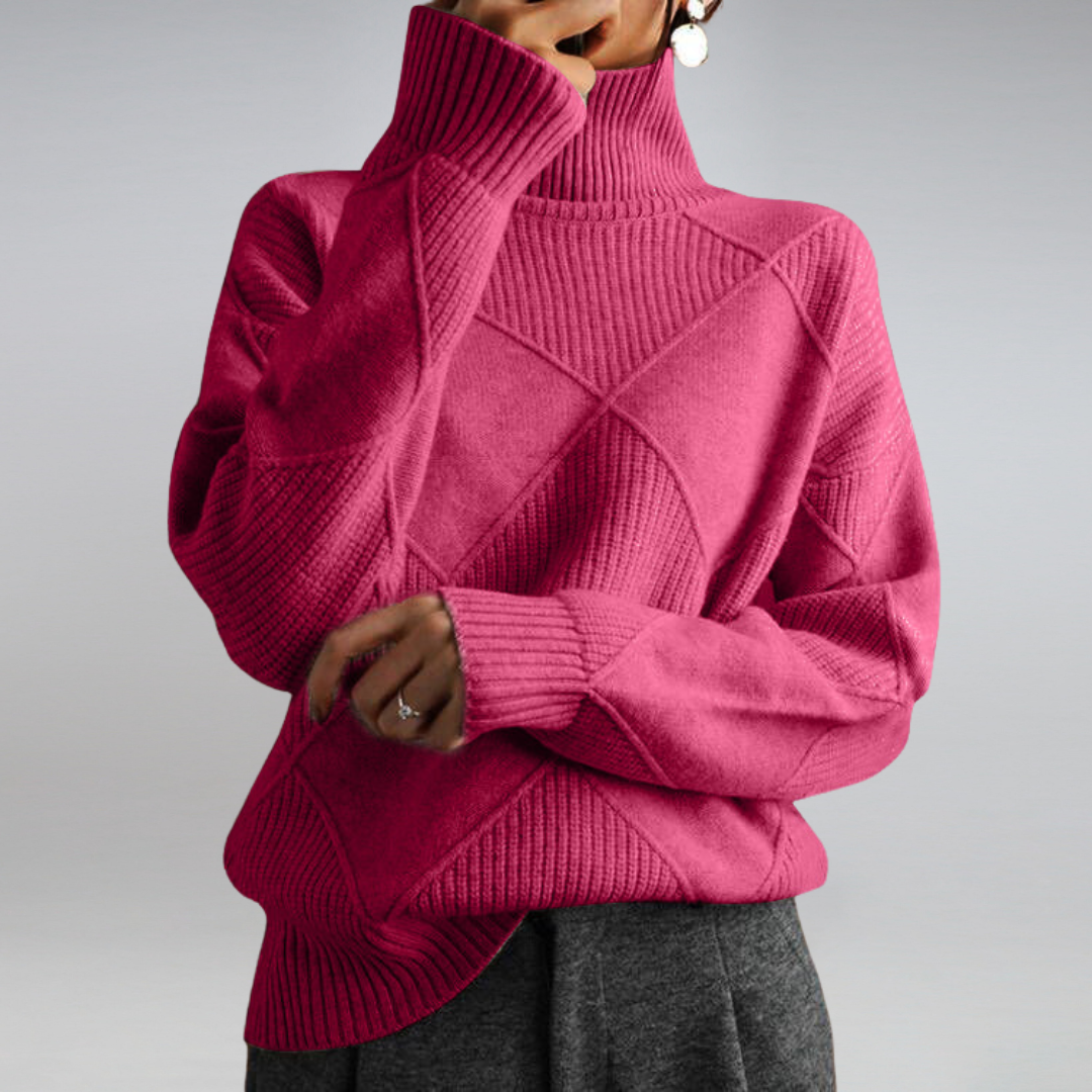 SAFIRAN™ | Cashmere Turtleneck Sweater