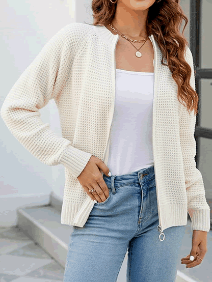 CATE™ | Comfortable Casual Cardigan with Zipper