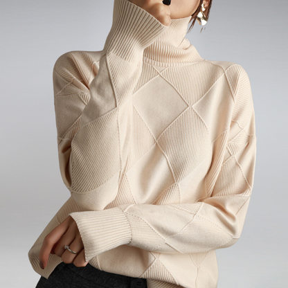 SAFIRAN™ | Cashmere Turtleneck Sweater