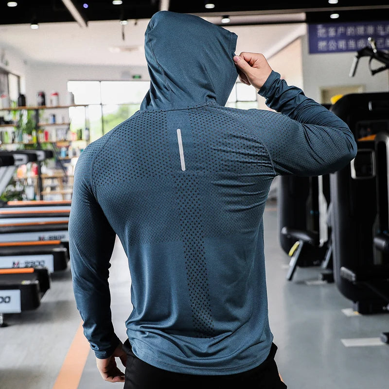 TITAN™ | Fitnes Long Sleeve Hoodie