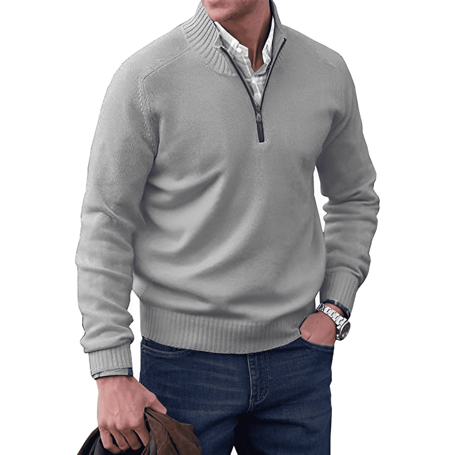 MARVES™ | Quarter Zip Sweater