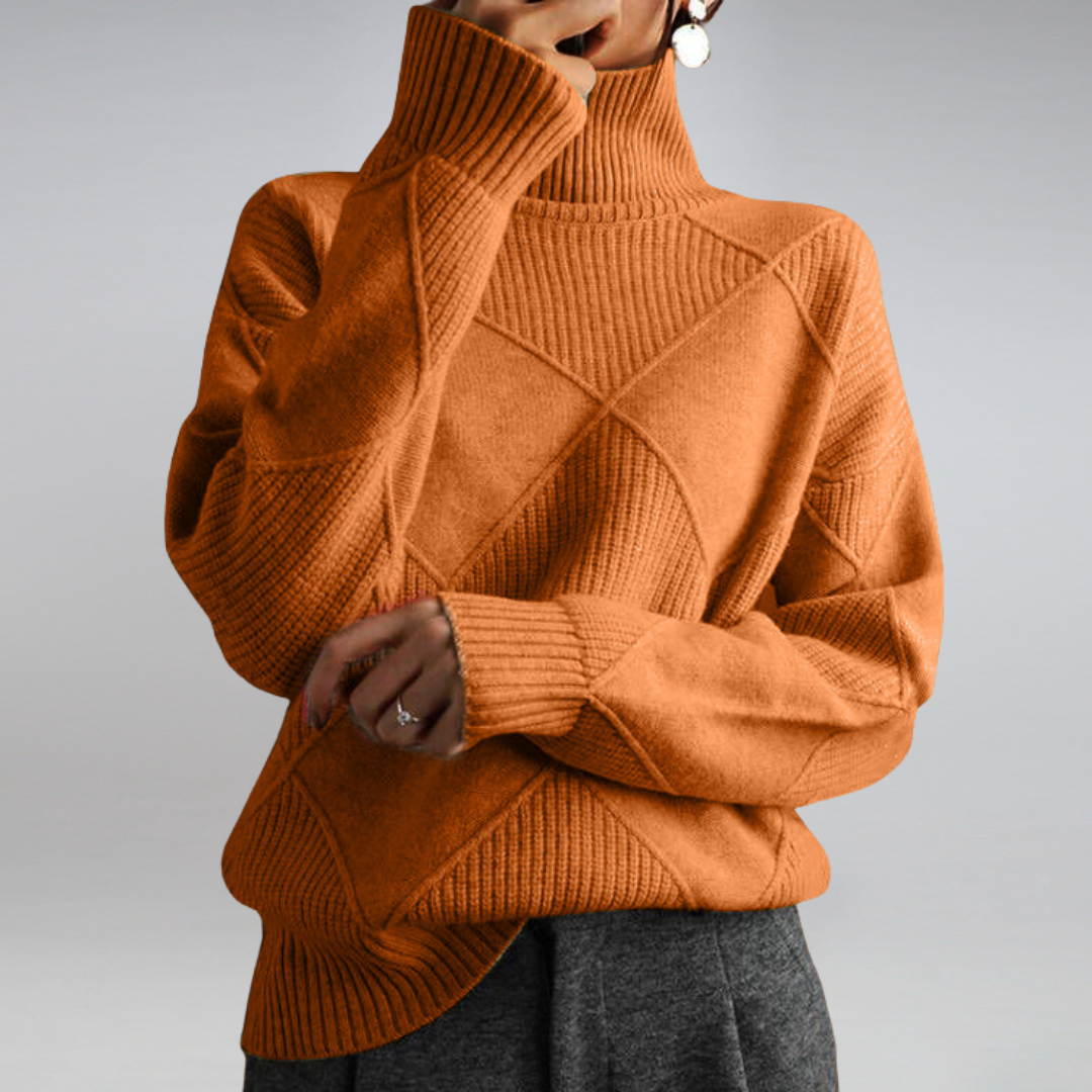 SAFIRAN™ | Cashmere Turtleneck Sweater