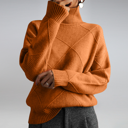 SAFIRAN™ | Cashmere Turtleneck Sweater