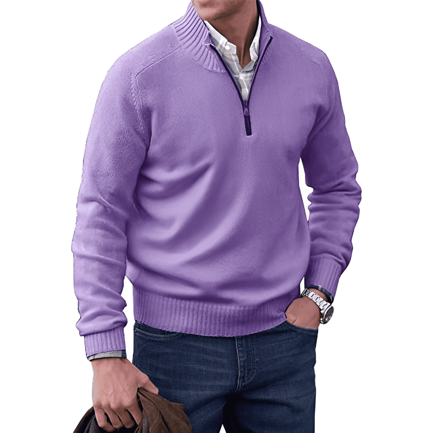 MARVES™ | Quarter Zip Sweater