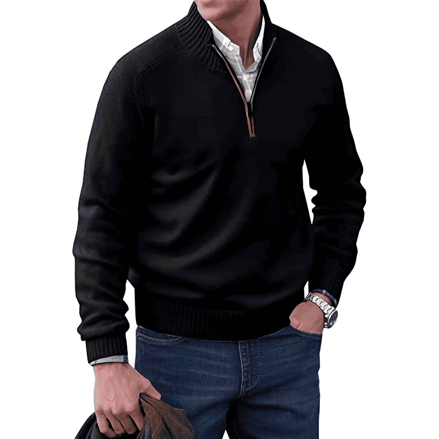 MARVES™ | Quarter Zip Sweater