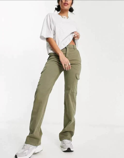 Audrey - Cargo Pants With Stretch