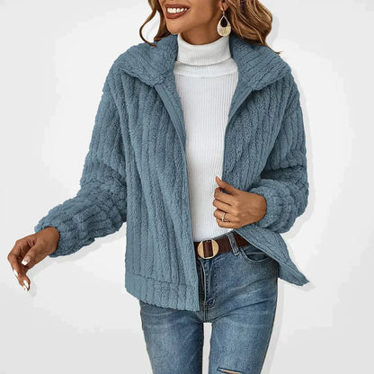 ZOE™ | CASUAL PLUSHY CARDIGAN