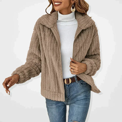 ZOE™ | CASUAL PLUSHY CARDIGAN