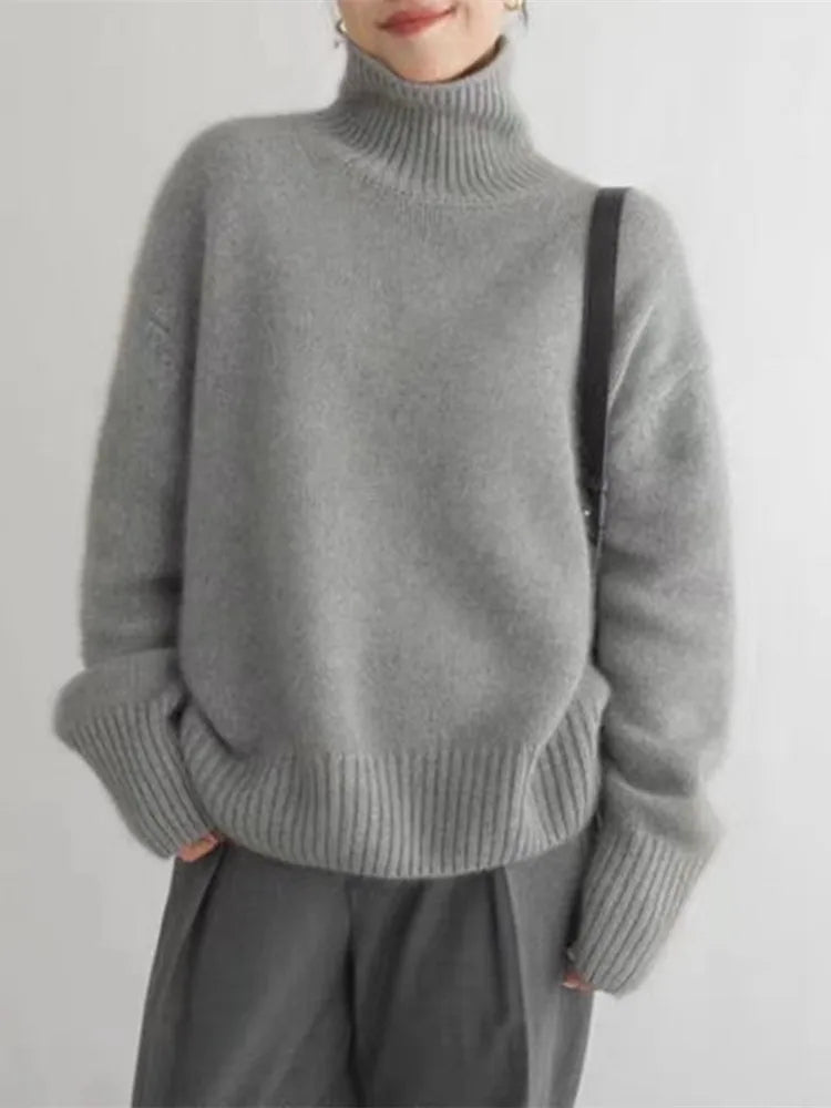 LISA™ | Turtleneck Cashmere Sweater