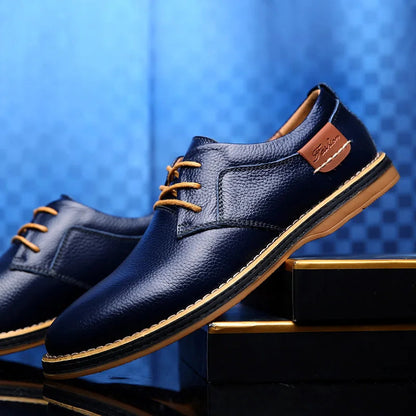 ALEXSANDRO™ | Genuine Leather Oxford Shoes