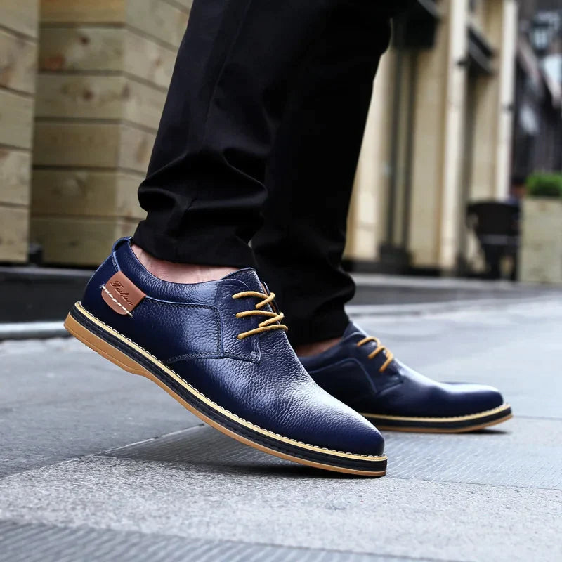 ALEXSANDRO™ | Genuine Leather Oxford Shoes