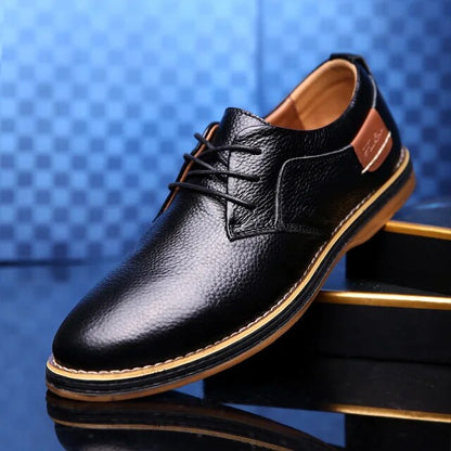 ALEXSANDRO™ | Genuine Leather Oxford Shoes