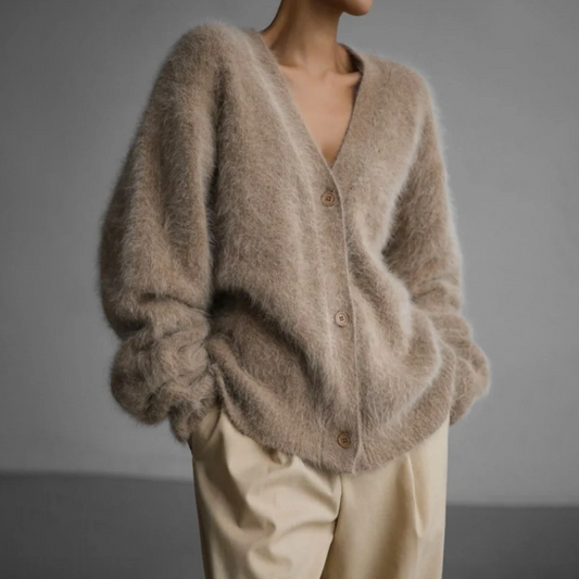 HEATHER™ | COMFORTABLE CASHMERE CARDIGAN