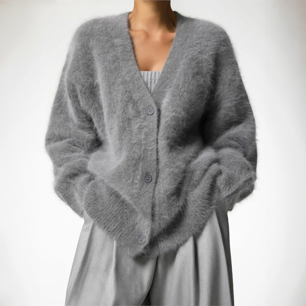 HEATHER™ | COMFORTABLE CASHMERE CARDIGAN