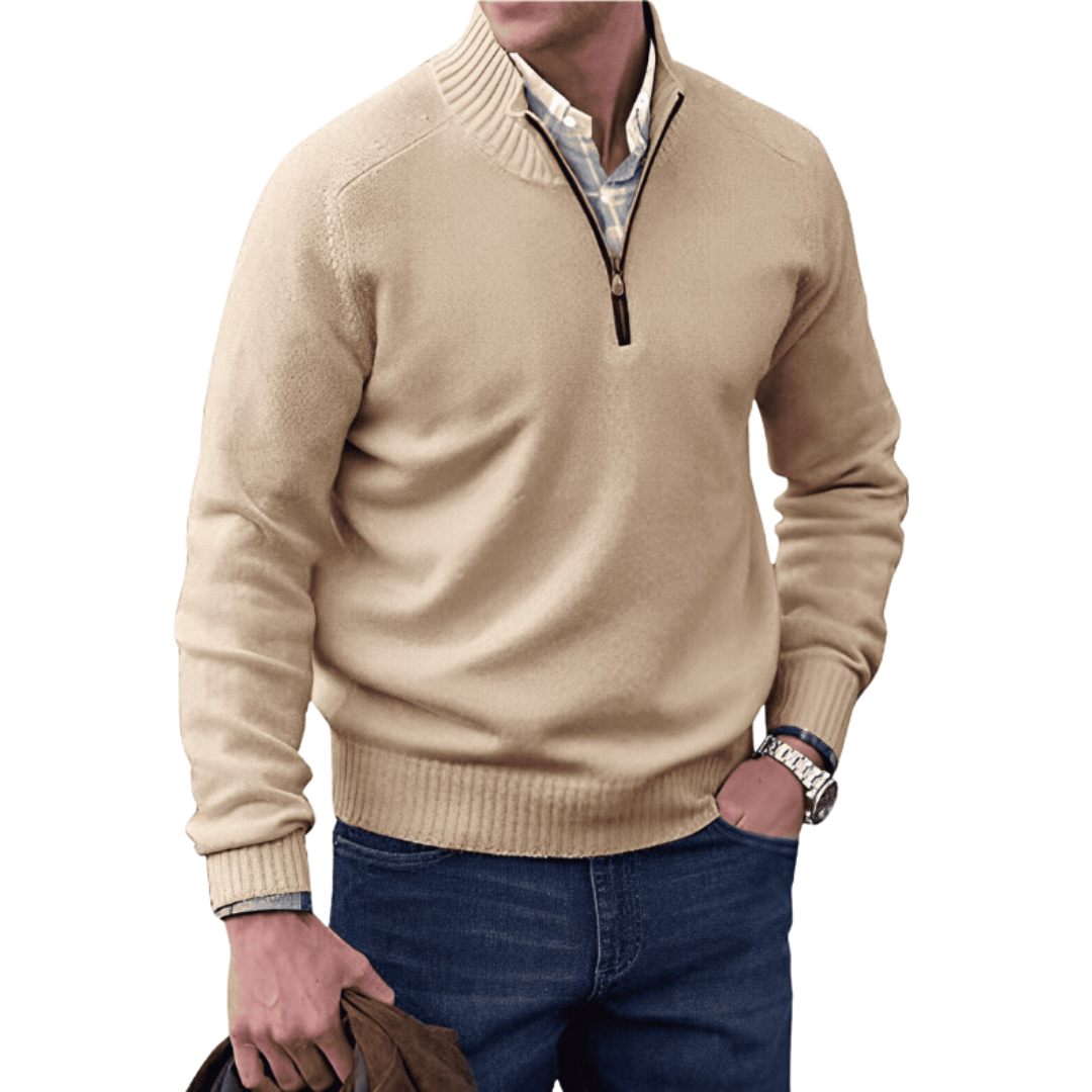 MARVES™ | Quarter Zip Sweater