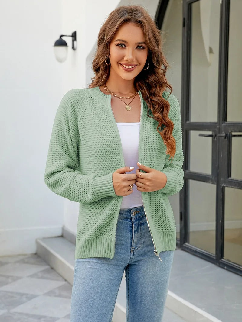 CATE™ | Comfortable Casual Cardigan with Zipper