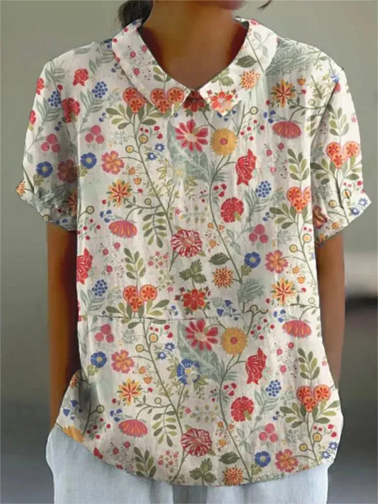 Flo | Casual floral top