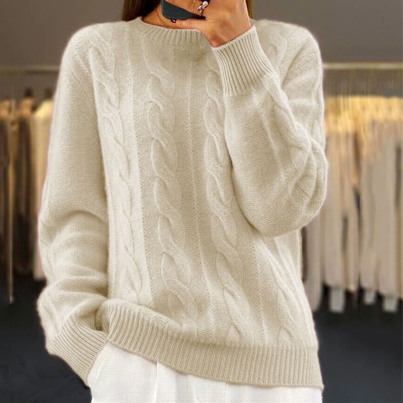 BARBARA™ | WARM KNITTED SWEATER