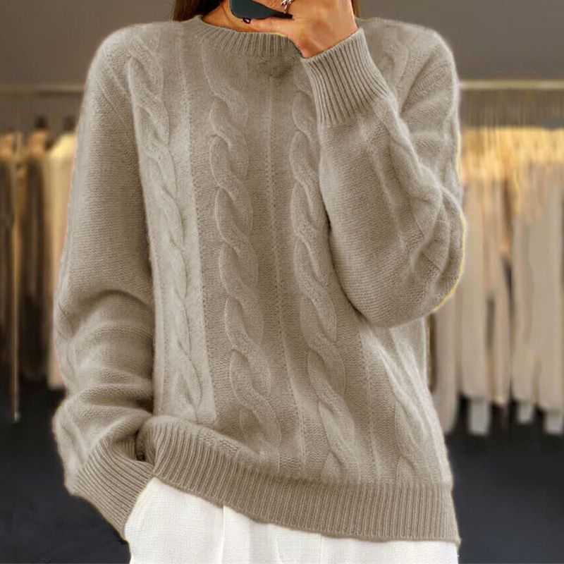 BARBARA™ | WARM KNITTED SWEATER